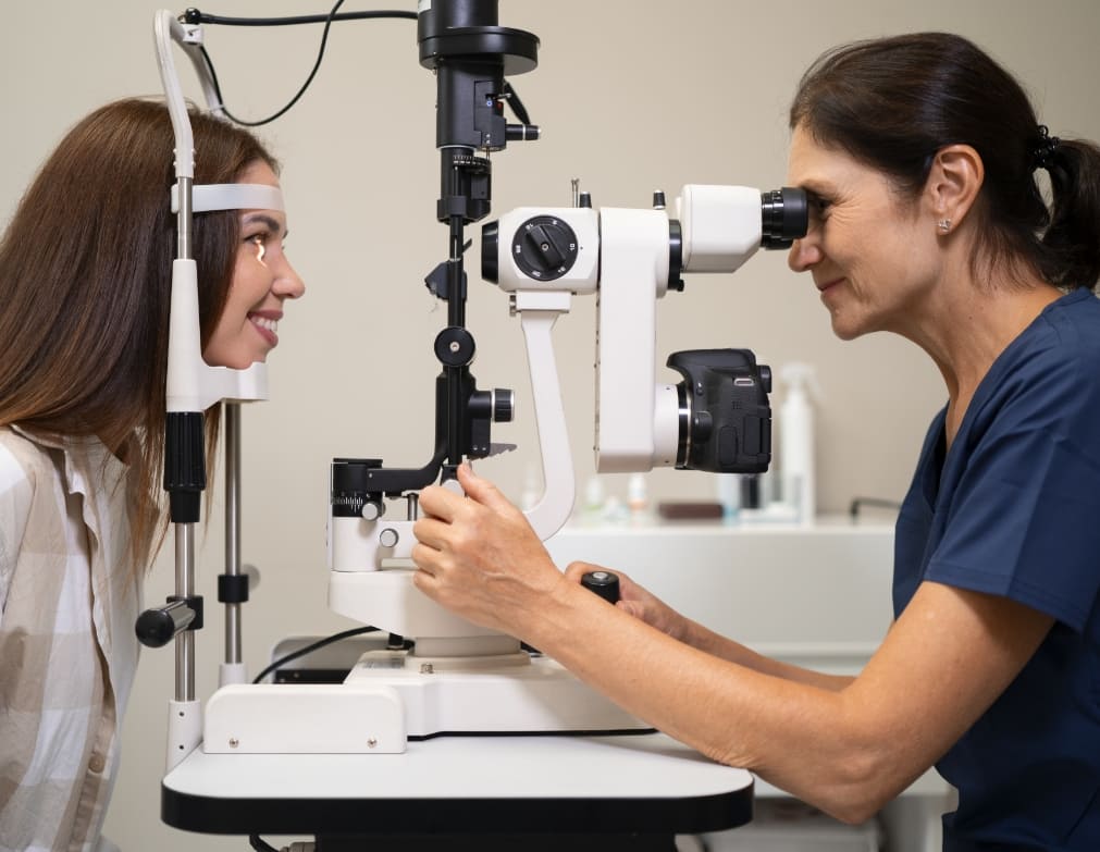 woman-getting-eye-exam-ophthalmologist-office